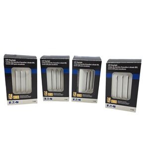 Eaton LED Steplight 7739W White Stairway Hallway Night Light Pack of 4 ***Read